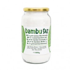 Bambu® Meersalz 1x gebrannt - pulverisiert - Glas, 900 g