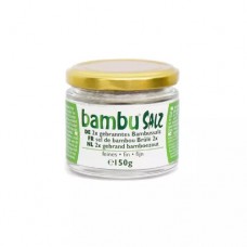 Bambu® Meersalz 2x gebrannt - feinkristallin - Glas, 150 g